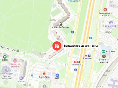 Постамат метро "Аннино"