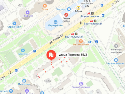 Постамат метро "Братиславская"