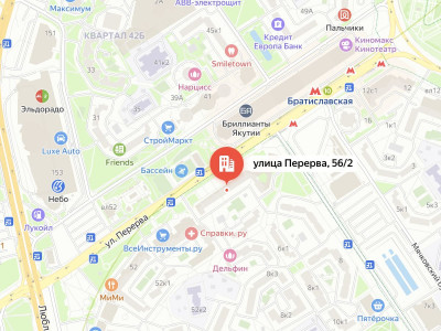 Постамат метро "Братиславская"