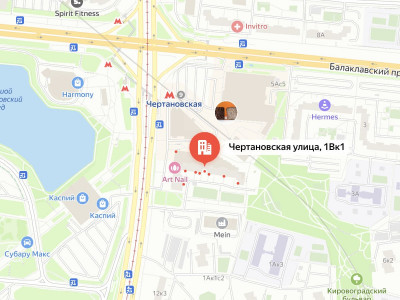 Постамат метро "Чертановская"