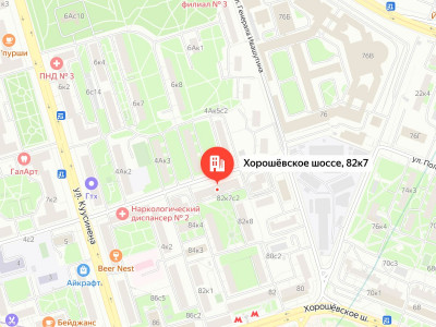 Постамат метро "Полежаевская"