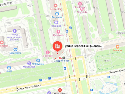 Постамат метро "Сходненская"