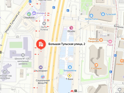 Постамат метро "Тульская"